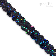Load image into Gallery viewer, 9mm Hologram Schlung Sequins Black
