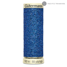 Load image into Gallery viewer, Gutermann Metallic Thread 50M Multiple Colors
