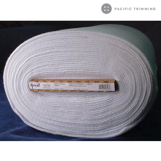 Bosal Sew In Batting Polyester Fleece 45" White #326