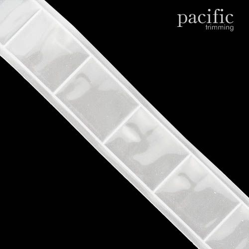 1 Inch  Reflective Vinyl Tape White