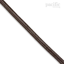 Load image into Gallery viewer, Round Leather Cord 3 Sizes Dark Brown
