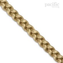 Load image into Gallery viewer, 5mm 3-Ply Flat Braided Leather Cord Bronze
