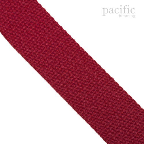32mm Cotton Webbing Red
