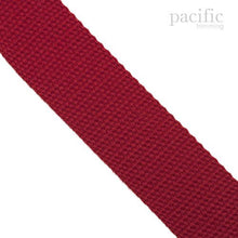 Load image into Gallery viewer, 32mm Cotton Webbing Red
