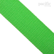 Load image into Gallery viewer, 38mm Cotton Webbing Neon Green
