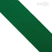 Load image into Gallery viewer, 38mm Cotton Webbing Green
