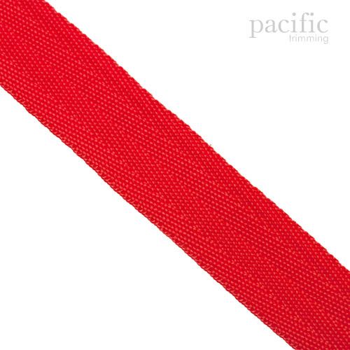 1 Inch Polyester Webbing Red