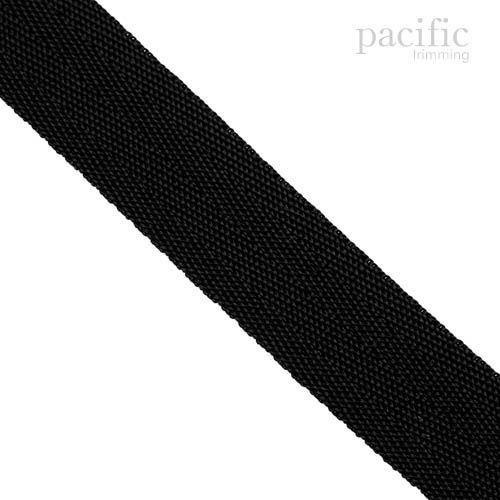 1 Inch Polyester Webbing Black