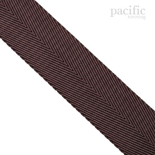 Polyester Pattern Webbing 2 Sizes Brown