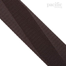 Load image into Gallery viewer, 1.5 Inch Diagonal Striped Polyester Webbing Brown
