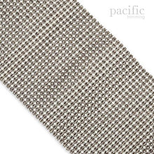 Load image into Gallery viewer, 4.63 Inch Plating Plastic Mesh Trim Dark Silver
