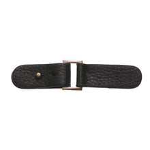 Load image into Gallery viewer, 4.25 Inch Leather Closure Dark Brown/Gold
