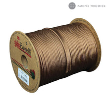 Load image into Gallery viewer, Biyelli 1/2&quot; Satin Piping Tape Brown
