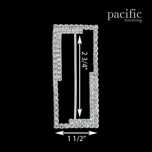 Preciosa Rhinestone Buckle Slider 310019