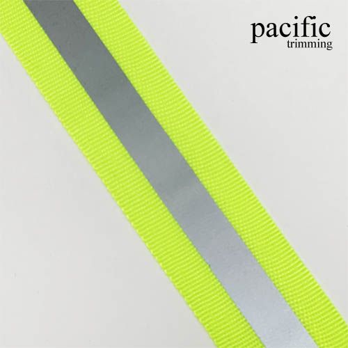 1 Inch Neon Reflective Tape Yellow