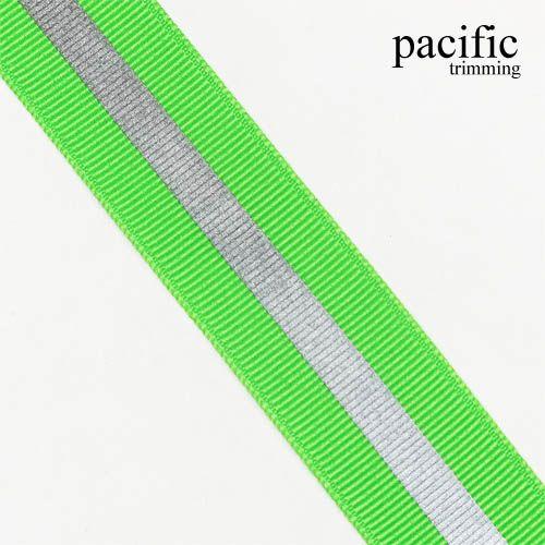 1 Inch Neon Reflective Tape Green