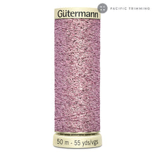 Load image into Gallery viewer, Gutermann Metallic Thread 50M Multiple Colors
