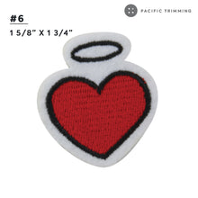 Load image into Gallery viewer, Heart Love Embroidered Iron On Patches
