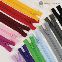 Load image into Gallery viewer, YKK #3 Closed end Nylon Coil Zipper 8&quot;
