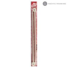 Load image into Gallery viewer, Susan Bates 14&quot; Aluminum Single Point Knitting Needles Multiple Sizes
