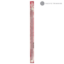 Load image into Gallery viewer, Susan Bates 14&quot; Aluminum Single Point Knitting Needles Multiple Sizes
