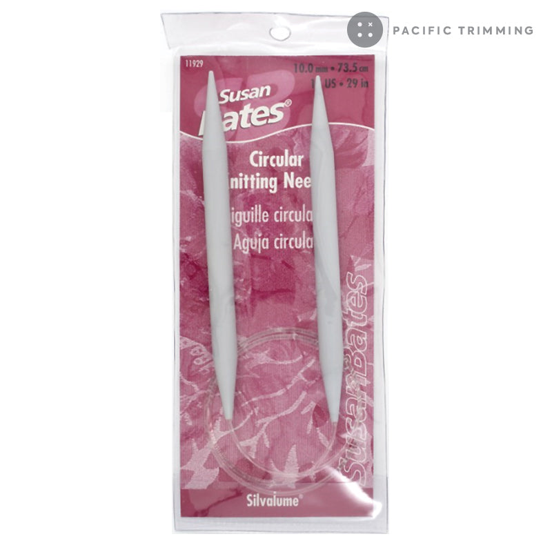 Susan Bates Silvalume Circular Knitting Needles Size 3 (3.25mm