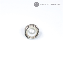 Load image into Gallery viewer, Faux Pearl Shank Button BUC19005

