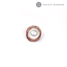 Load image into Gallery viewer, Faux Pearl Shank Button BUC19005
