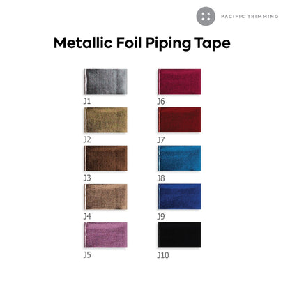 Biyelli 1/2" Metallic Foil Piping Tape