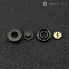 Load image into Gallery viewer, Cobrax Galaxy Snap Fastener Button Black
