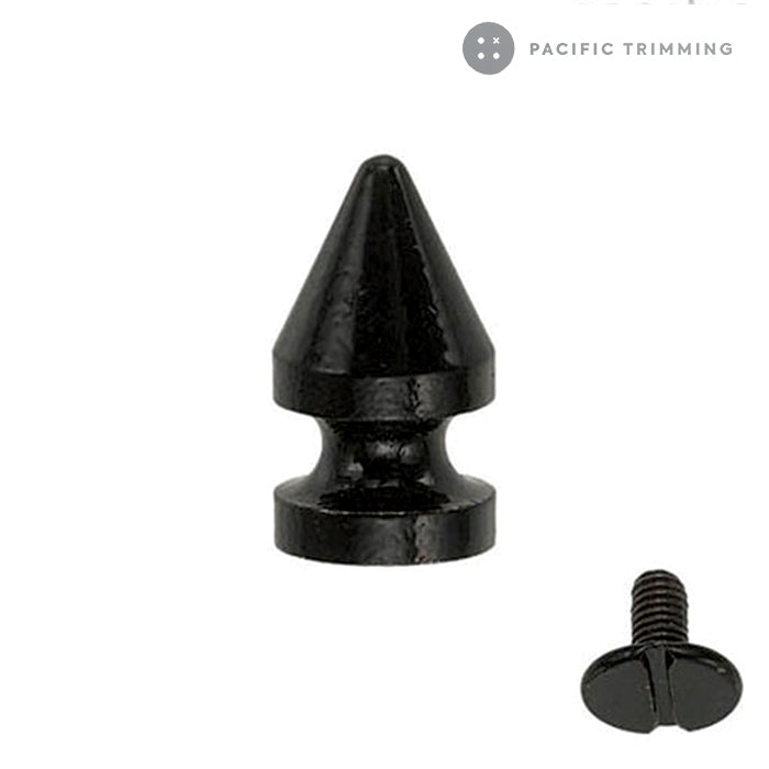 Screw Back Metal Cone Studs - 50pcs - Trimming Shop