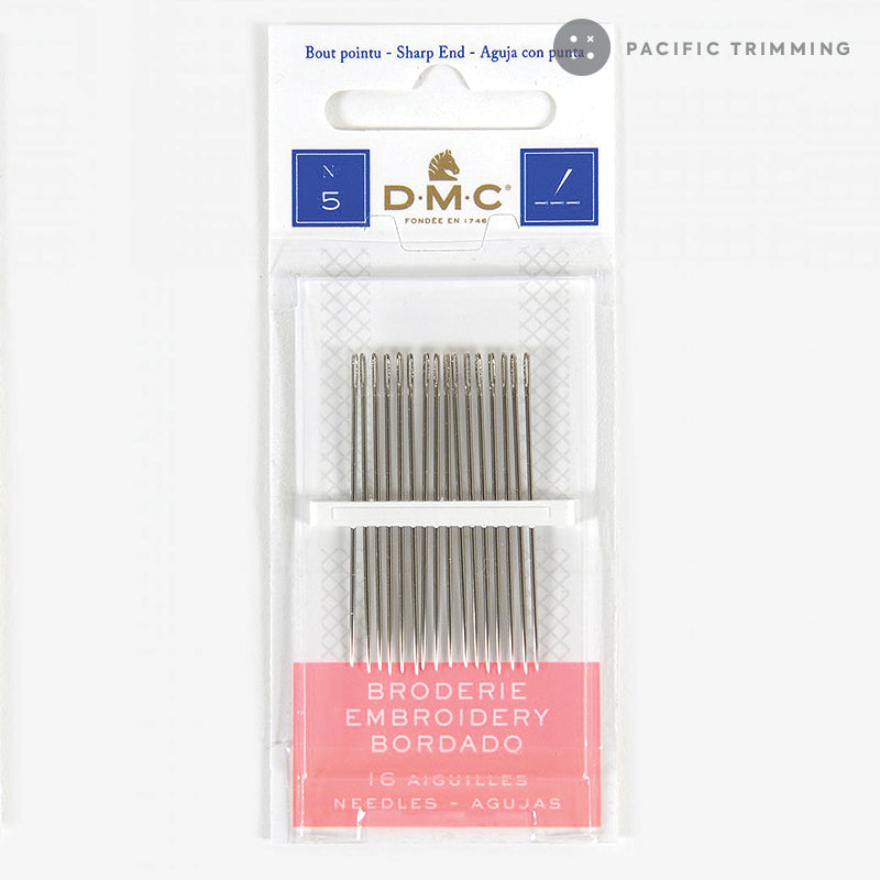 DMC Embroidery Needles Size 5