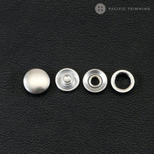 Load image into Gallery viewer, Cobrax Ring 3 Dome Type Snap Fastener Button Nickel
