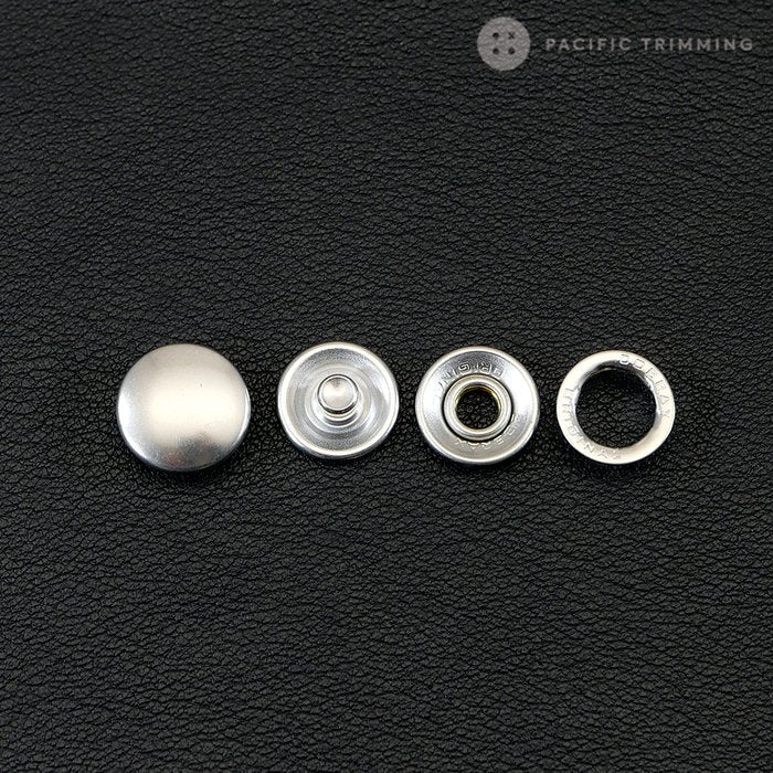 Cobrax Ring 3 Dome Type Snap Fastener Button Nickel
