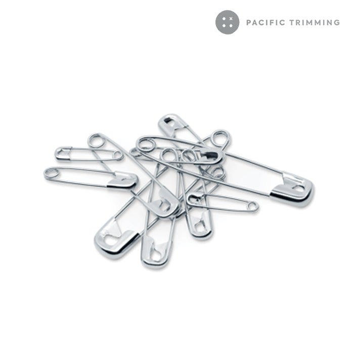 Dritz Safety Pins, Assorted Sizes, Nickel, 100 pc by Dritz