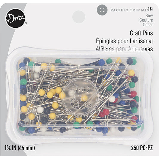 Dritz 1 3/4 Inch Craft Pins - 250pc