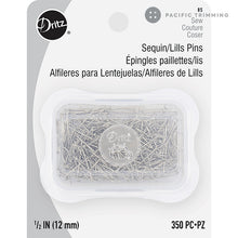 Load image into Gallery viewer, Dritz 1/2 Inch Sequin/Lills Pins - 350pc
