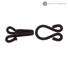 Load image into Gallery viewer, Fabric Covered Hook and Eye Multiple Colors and Sizes

