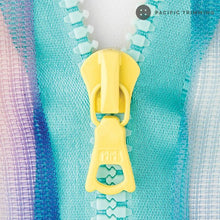 Load image into Gallery viewer, riri Flach Puller with Universal Body Slider for Plastic Teeth Zipper (Decor E, Aquazip)
