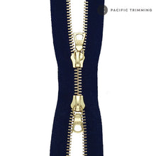 Load image into Gallery viewer, riri M8 Two Way Gold Teeth Metal Zipper
