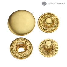 Load image into Gallery viewer, Premium Quality Standard Spring Snap Fastener Gold

