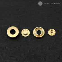 Load image into Gallery viewer, Cobrax Galaxy Snap Fastener Button Gold
