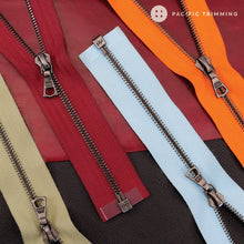 Load image into Gallery viewer, riri M4 One Way Gunmetal Teeth Metal Zipper
