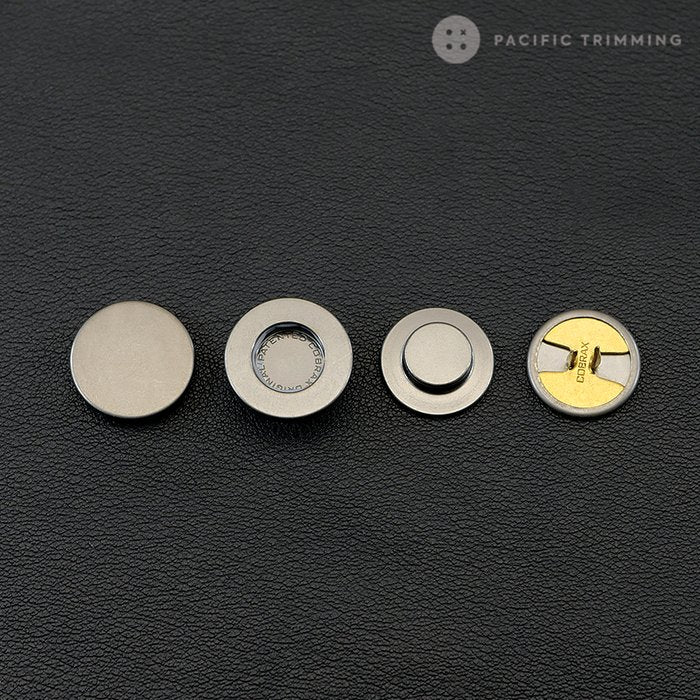 Cobrax GX Snap Fastener Button Antique Silver