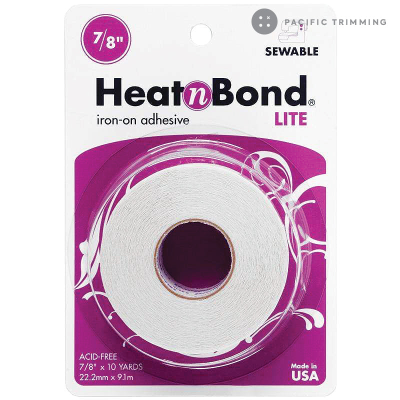 HeatnBond Lite Iron-On Adhesive Tape, 7/8 in x 10yds