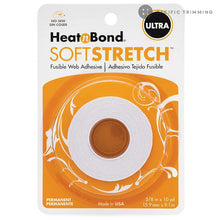 Load image into Gallery viewer, HeatnBond Soft Stretch Ultra Iron-On Adhesive Tape, 5/8 in x 10yds
