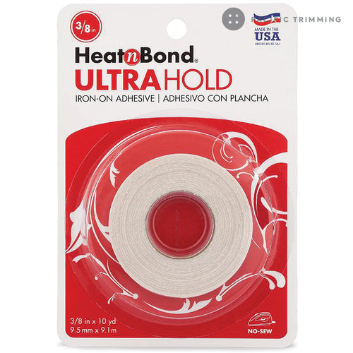 HeatnBond UltraHold Iron-On Adhesive Tape, 3/8 in x 10 yds