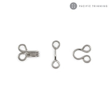 Load image into Gallery viewer, Dritz 14 Hooks &amp; Eyes Nickel Size 1
