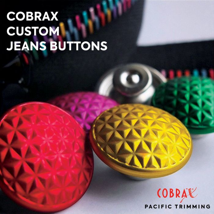 Cobrax Custom Jeans Button