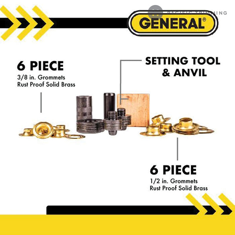 General Tools Multi Size Grommet Kit